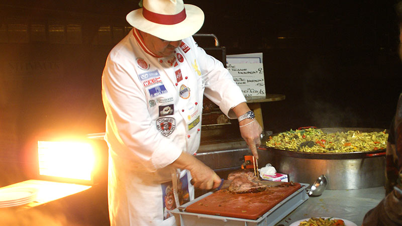 Barbecue Smoker Schaukochen